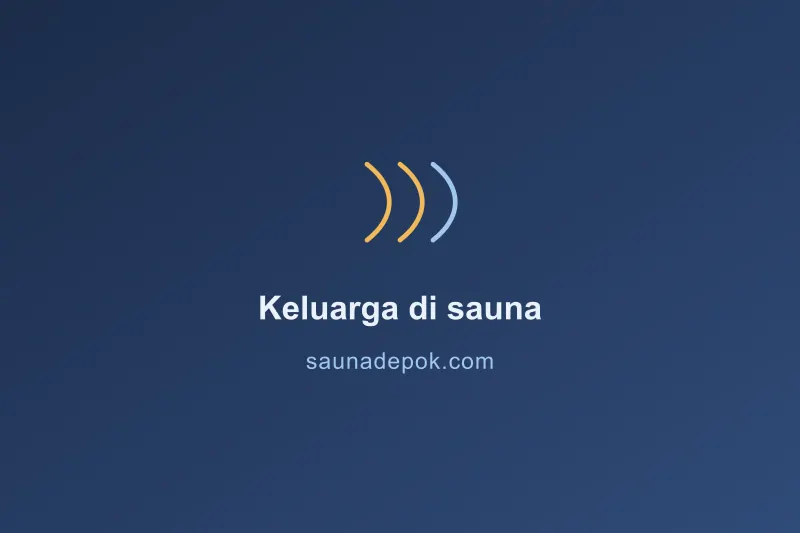 Sauna — custom & prefab di Depok — pemilik menikmati sesi pertama